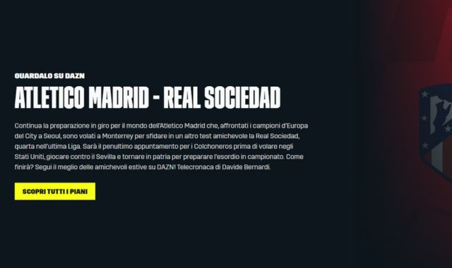 Atletico Madrid Real Sociedad DAZN