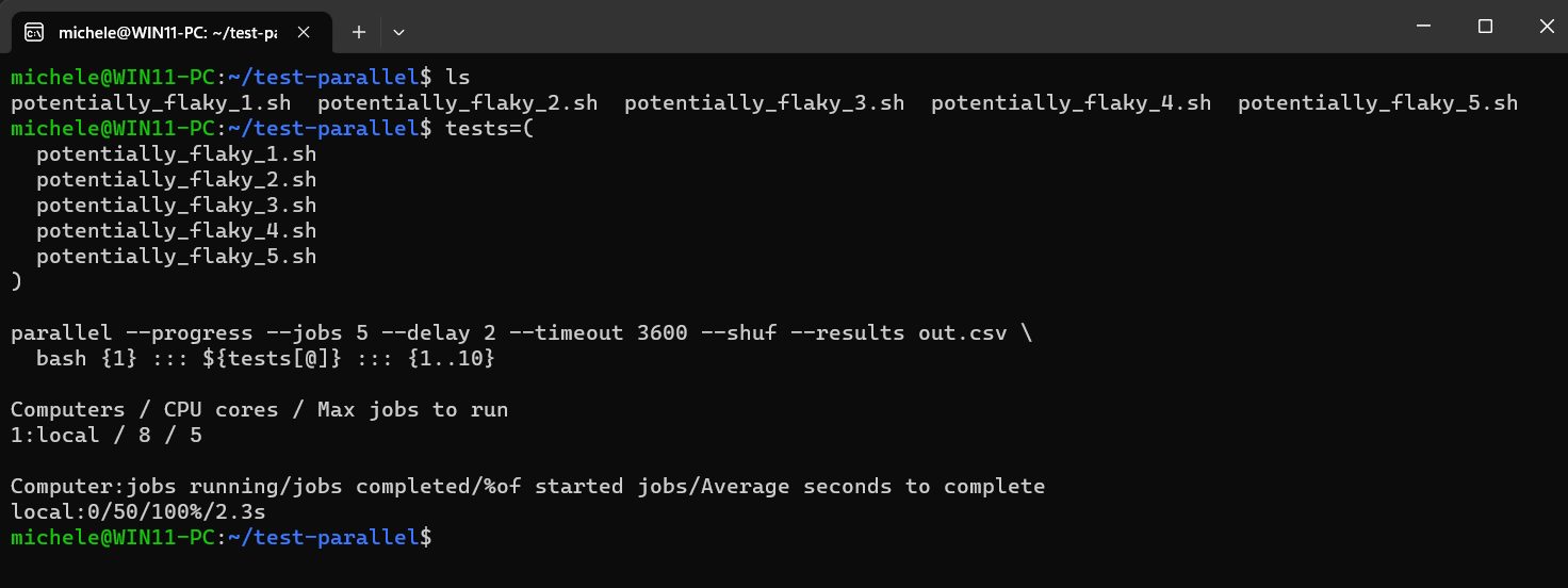 GNU Parallel bash