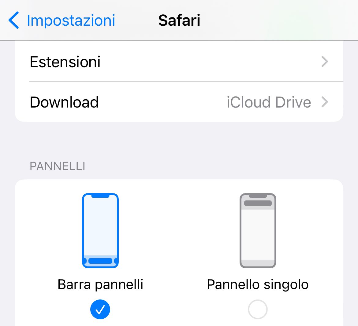 Safari - Pannelli