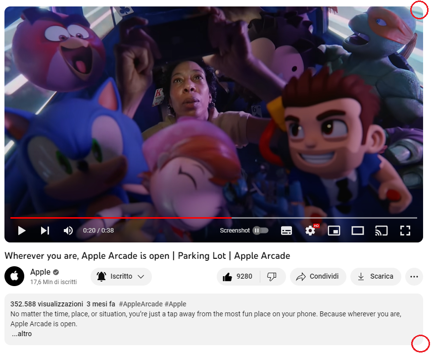 YouTube - Angoli arrotondati