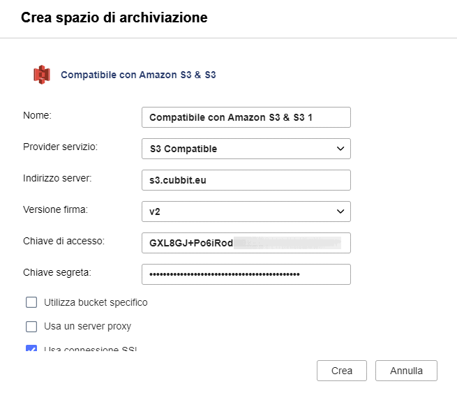 Backup immutabile con QNAP e S3