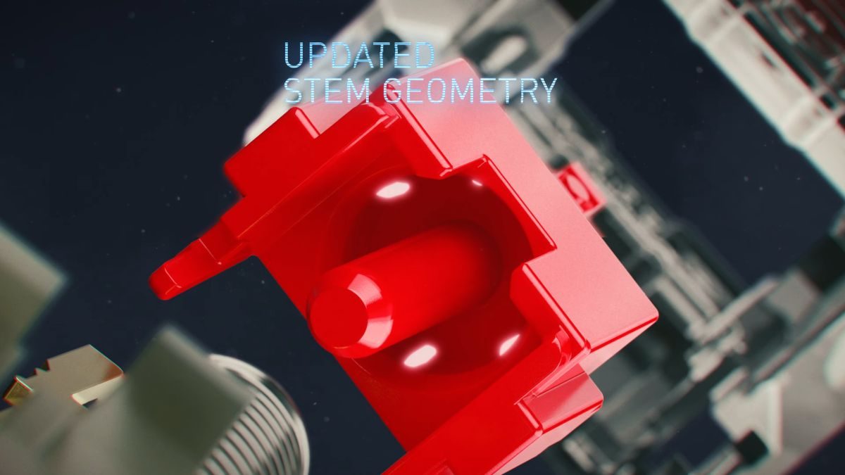 Cherry MX2A: forma dello stelo