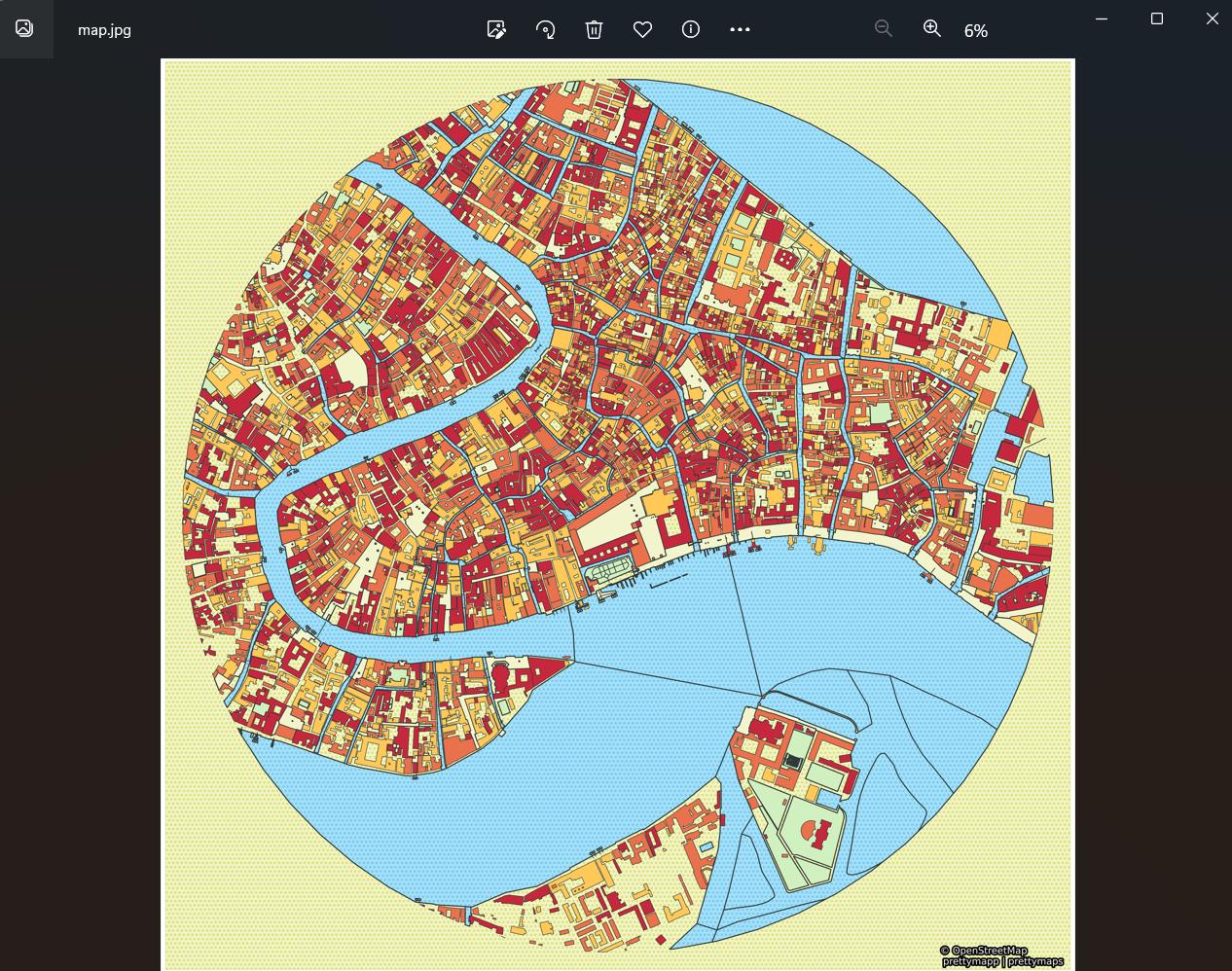 Mappe OpenStreetMap con Prettymapp