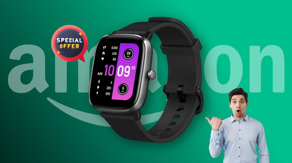 Prezzo strepitoso per lo smartwatch Amazfit GTS 2 Mini con Alexa