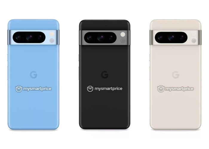 Google Pixel 8 Pro colorazioni colori 