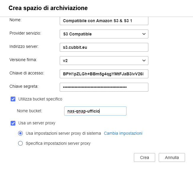 Hybrid Backup Sync Cubbit