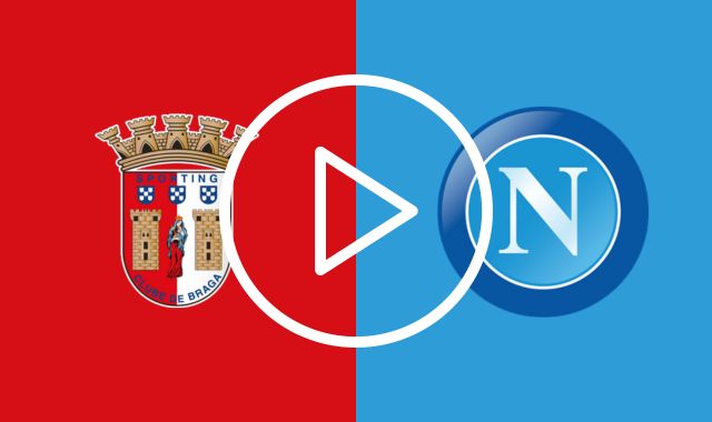 Sporting Braga Napoli streaming su NOW