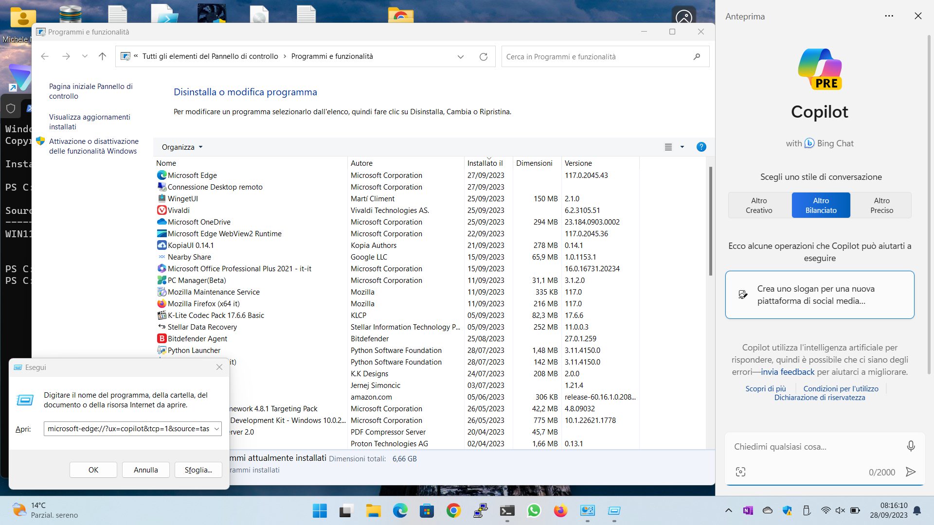 Provare Copilot per Windows