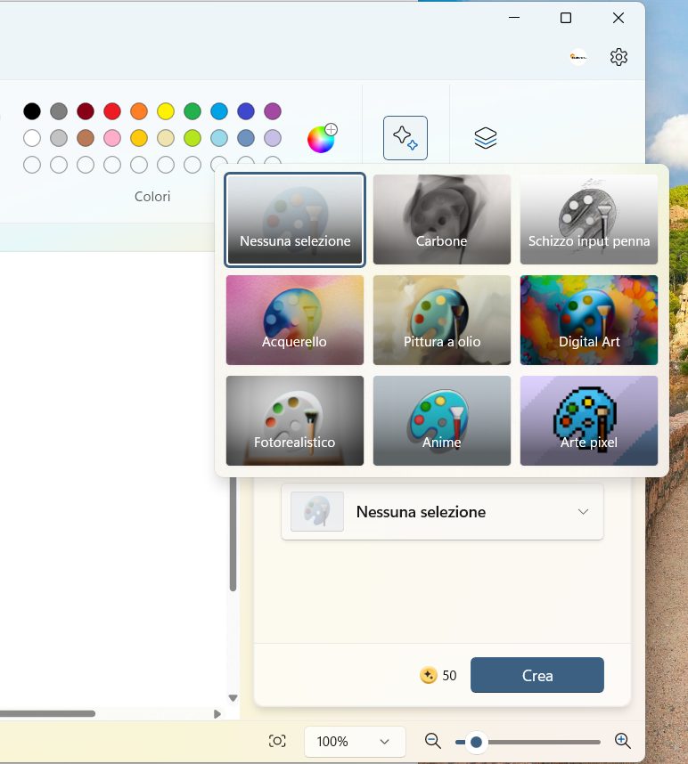 Stile immagine Cocreator