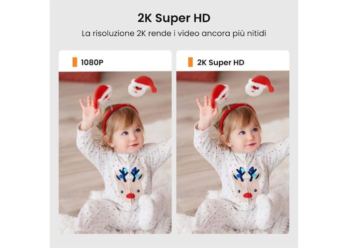 La telecamera 2K è in super promo su Amazon adesso