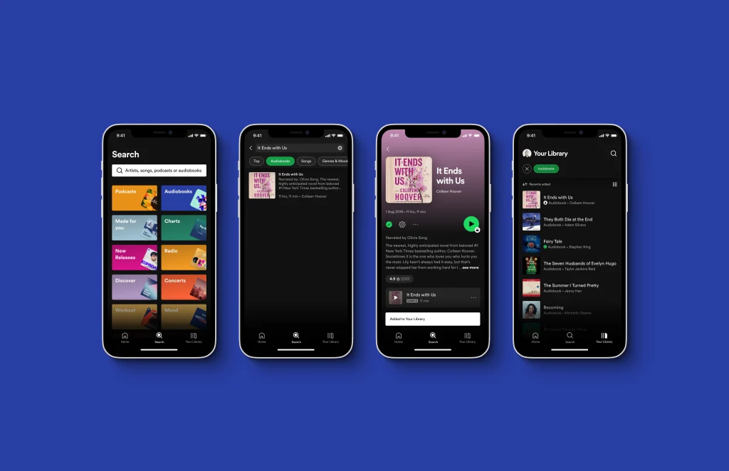 Spotify Premium ora include anche 150.000 audiolibri