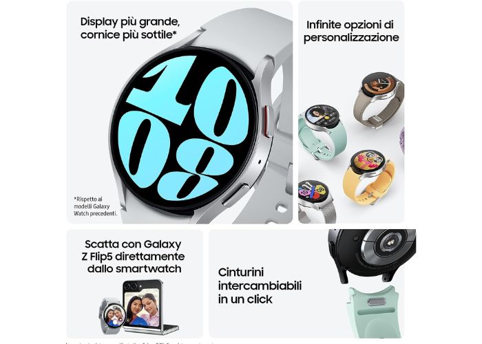 Incredibile prezzo del Samsung Galaxy Watch6 44mm su Amazon