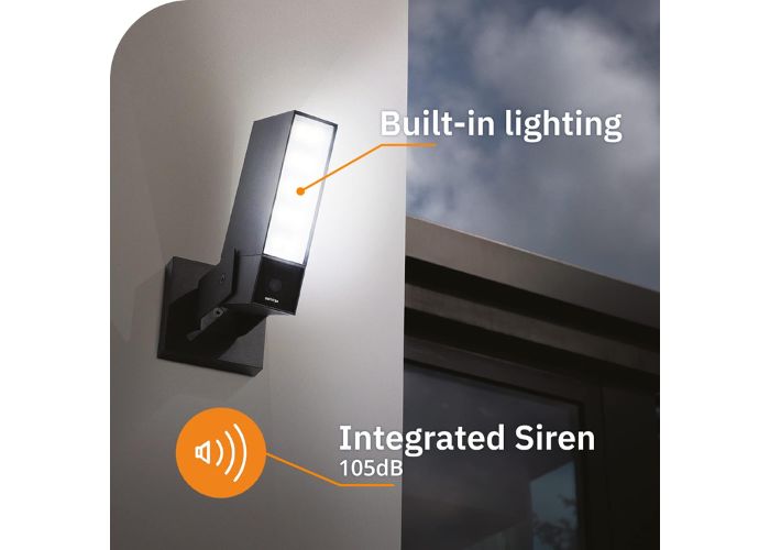 Telecamera Netatamo smart FHD con luce e sirena in super sconto