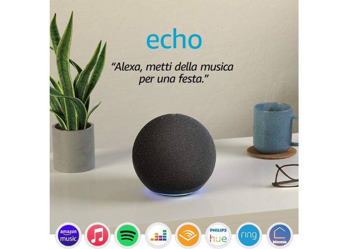 Echo di 4a generazione in sconto, prezzo Black Friday incredibile