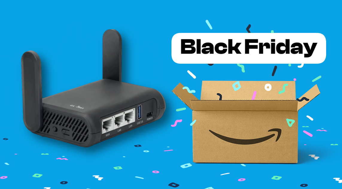Mini router WiFi con VPN a ruba con il Black Friday Amazon