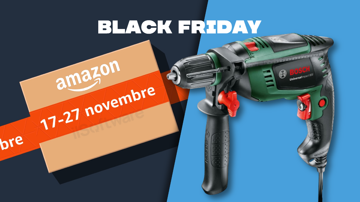 Bosch Universal Impact 800 scopri la super promo Black Friday