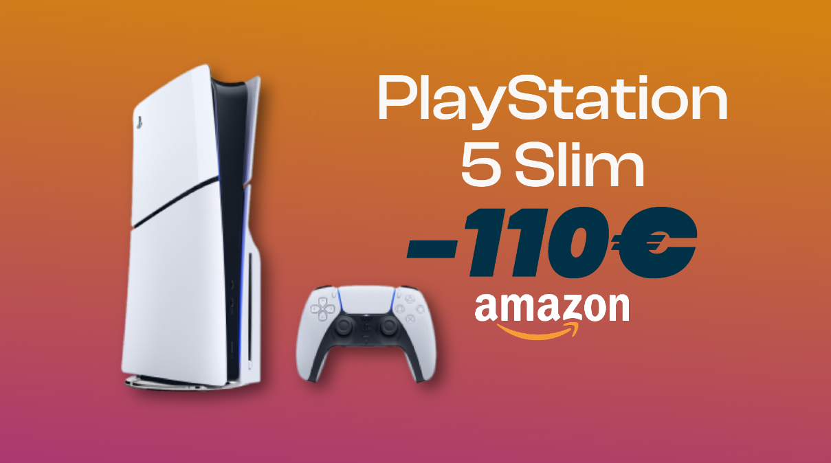PlayStation 5 Slim in MAXI SCONTO su : -110€