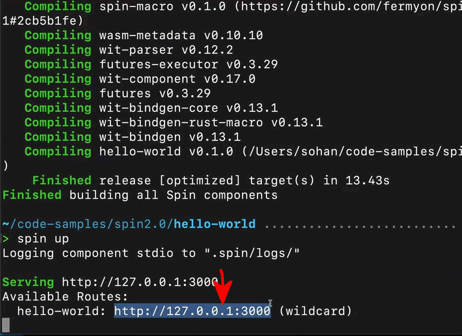 Eseguire app WebAssembly