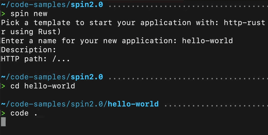File template app WebAssembly