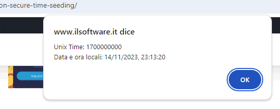 Unix Time Stamp JavaScript