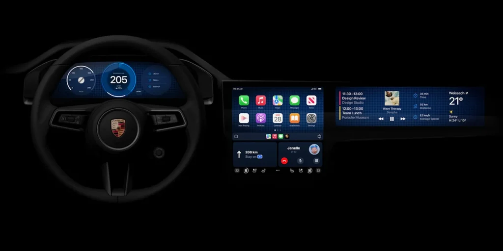 CarPlay di nuova generazione - Porsche