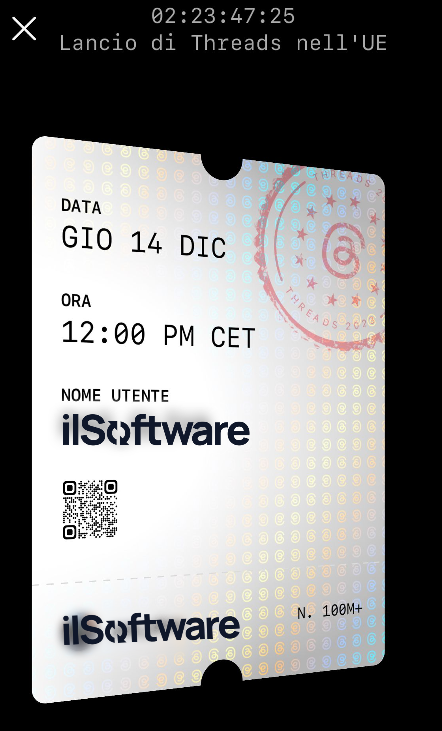 Threads - Ticket Instagram