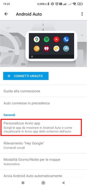 App mancante o scomparsa su Android Auto