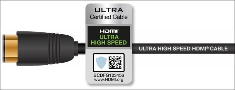 Certificazione cavo HDMI originale