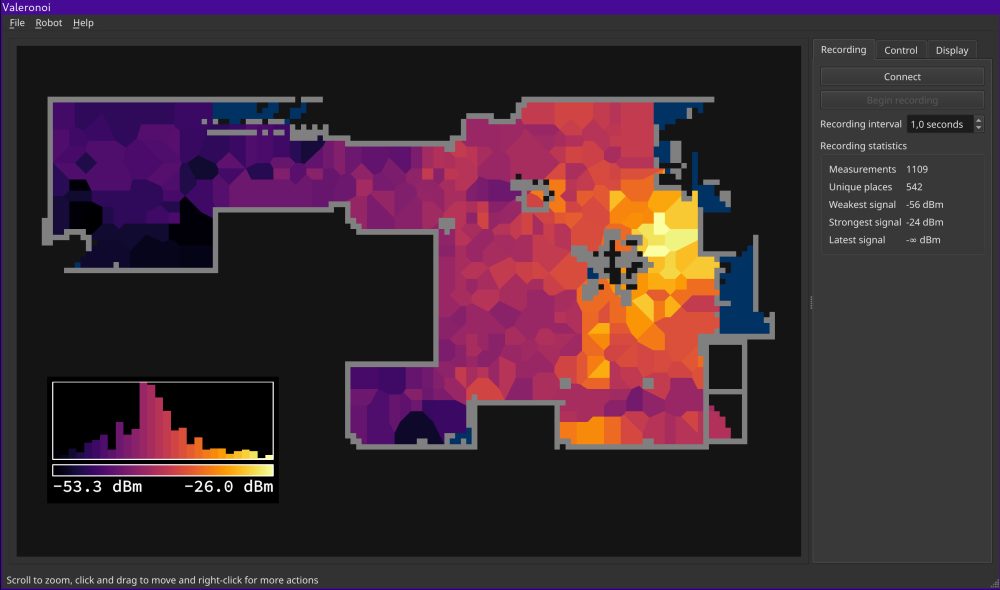 Creazione heatmap segnale WiFi casa ufficio