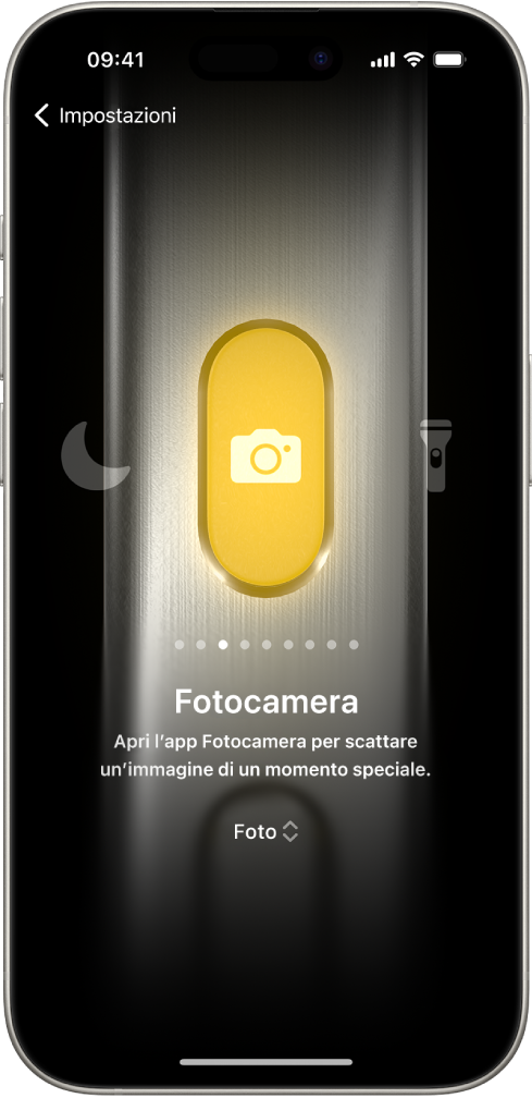 iPhone 15 Pro - Tasto Azione