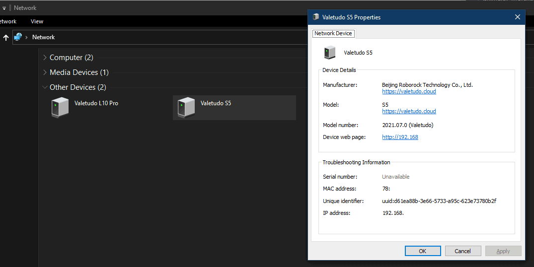 Firmware per robot aspirapolvere Home Assistant