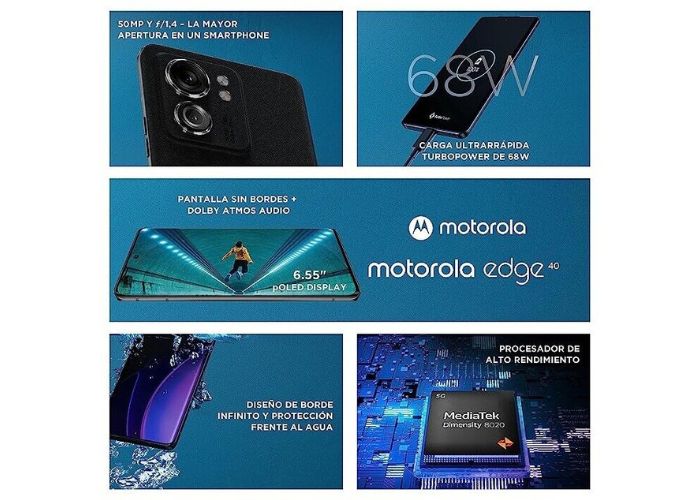 Motorola moto Edge 40 in sconto su eBay (-44%)