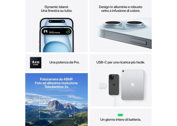 iPhone 15 a prezzo ridicolo su Amazon, sconto di quasi 100 €