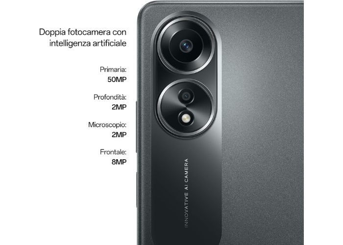 Oppo A58 con doppia fotocamera sotto i 150 EURO su Amazon 