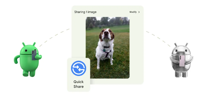Android Quick Share - CES 2024