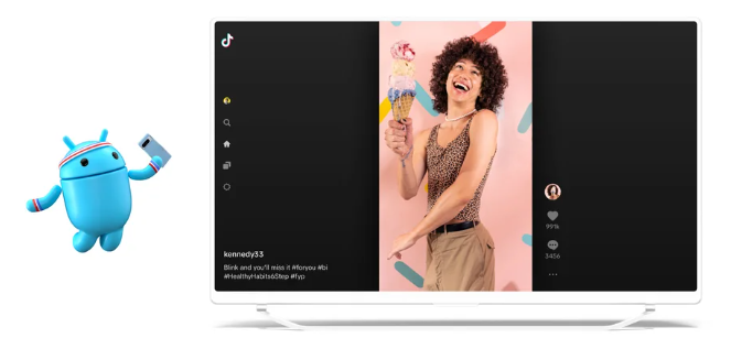 Chromecast con supporto a TikTok