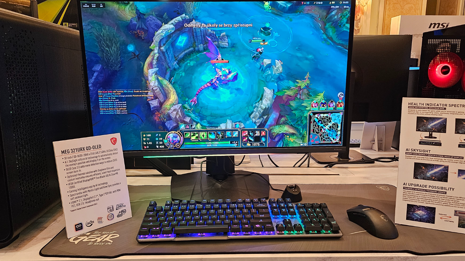 MSI monitor gaming - CES 2024
