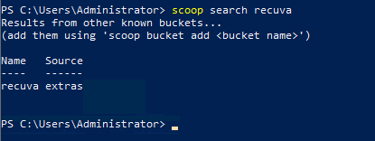 Bucket Scoop