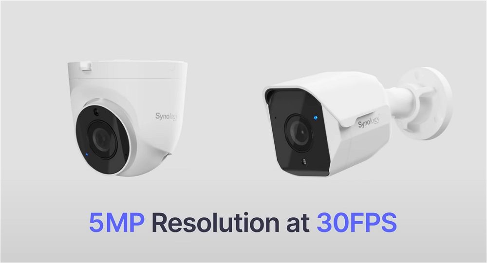 Risoluzione telecamere IP BC500 TC500 Synology