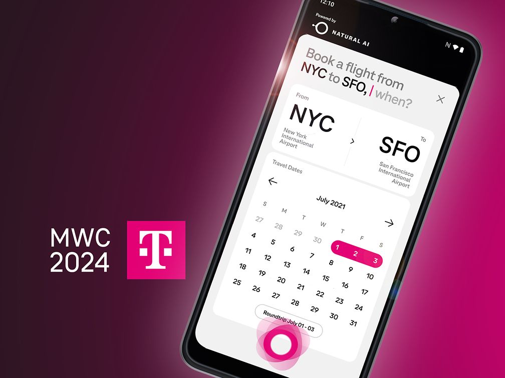 Smartphone AI Deutsche Telekom MWC 2024