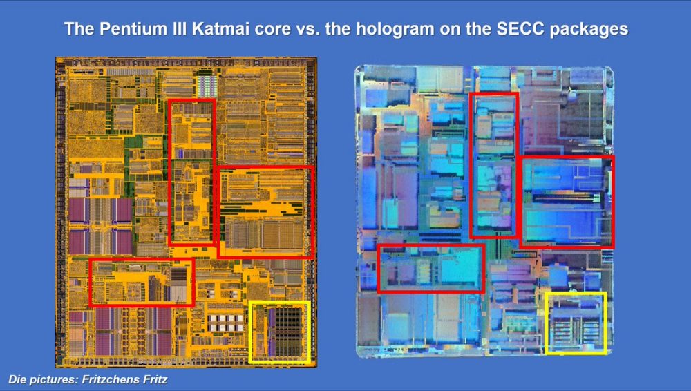 Etichetta ologramma processori Intel
