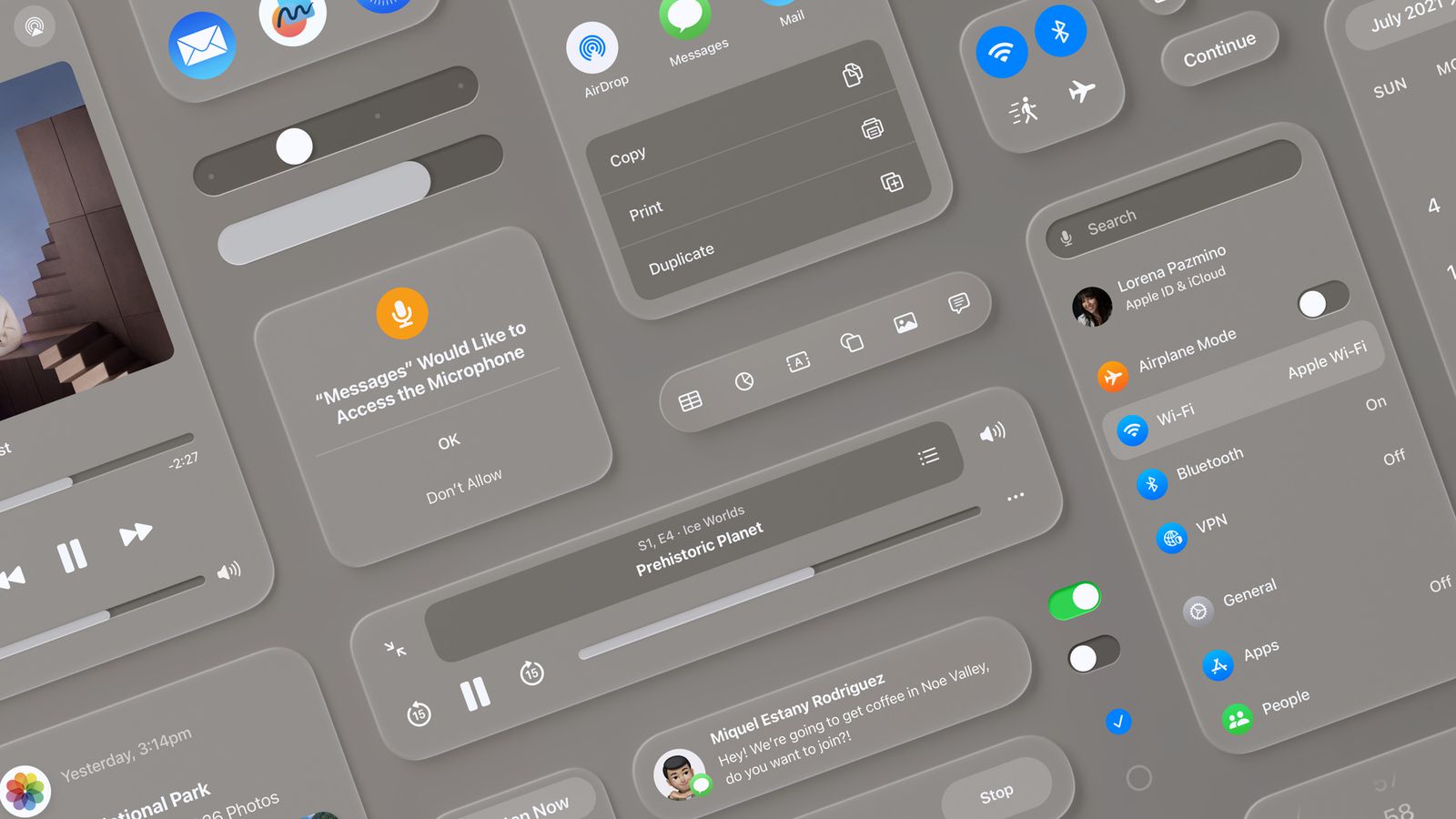 iOS 18 Concept UI
