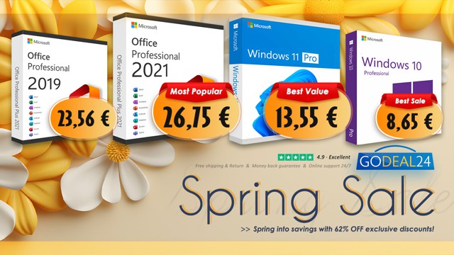 Saldi di primavera con Godeal24