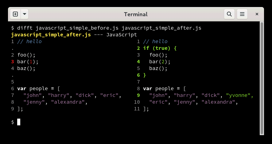 Trovare differenze file codice di programmazione