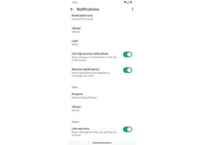 WhatsApp notifiche stati image 1 