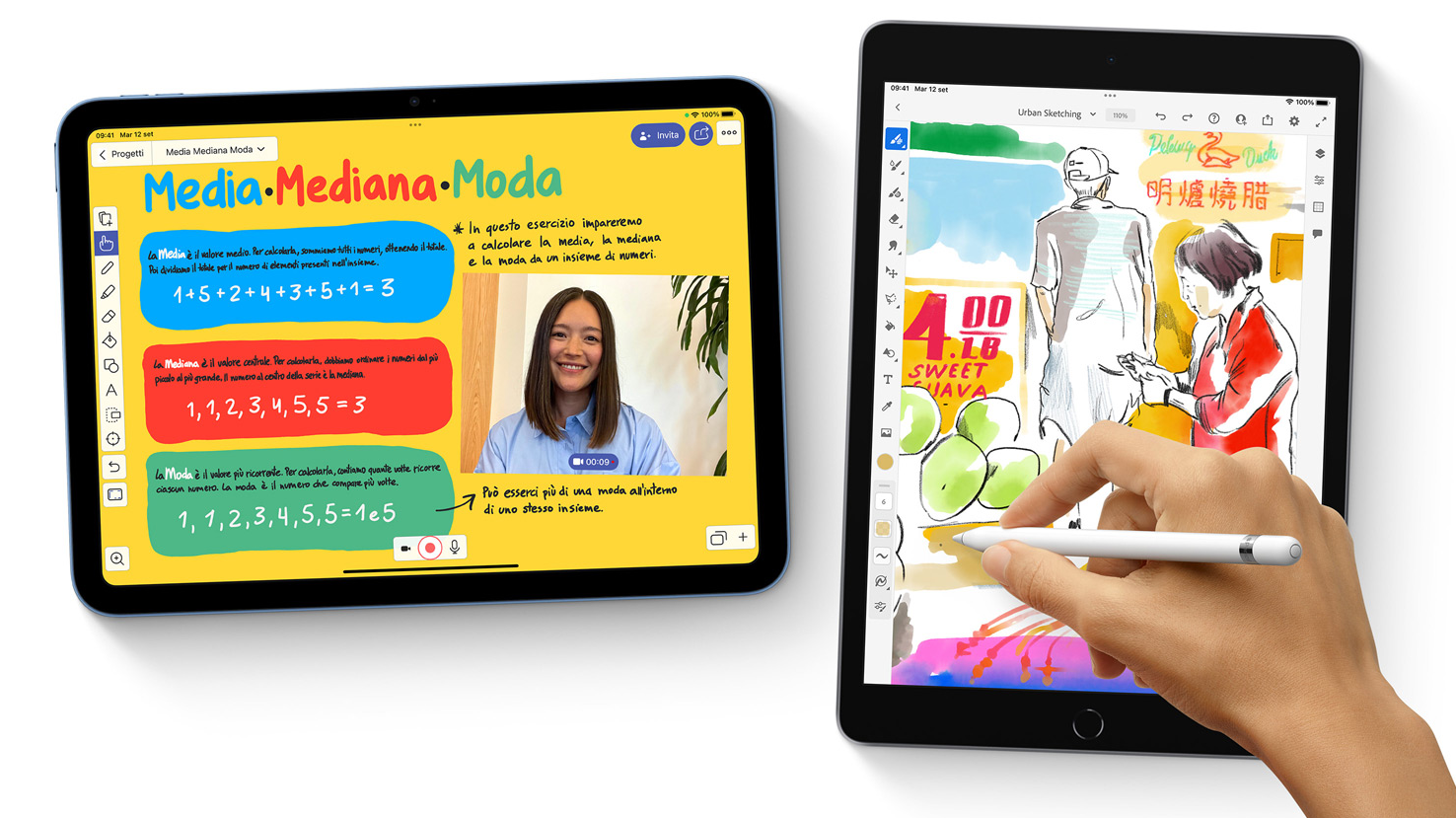 Apple Pencil su iPad