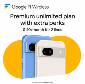 Google Pixel 8a - Annuncio Google Fi Wireless