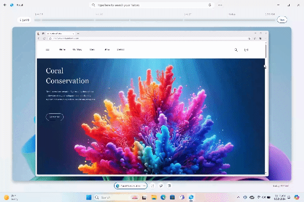 Microsoft Surface - Funzione AI Rievoca