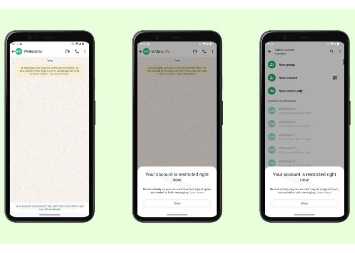 WhatsApp, aggiornamento per ridurre gli spam in chat