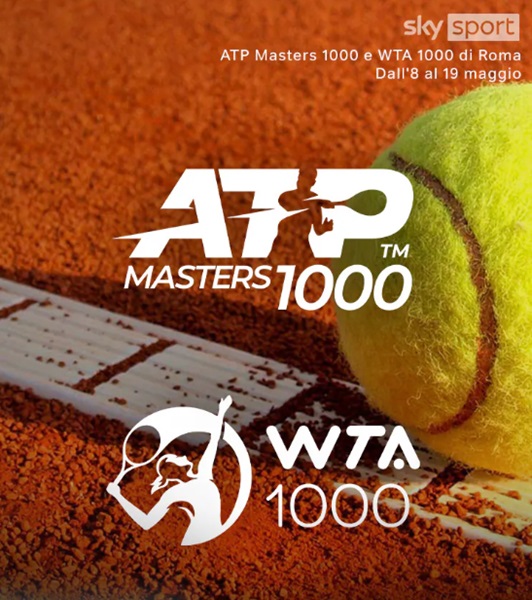 atp masters 1000 roma su now